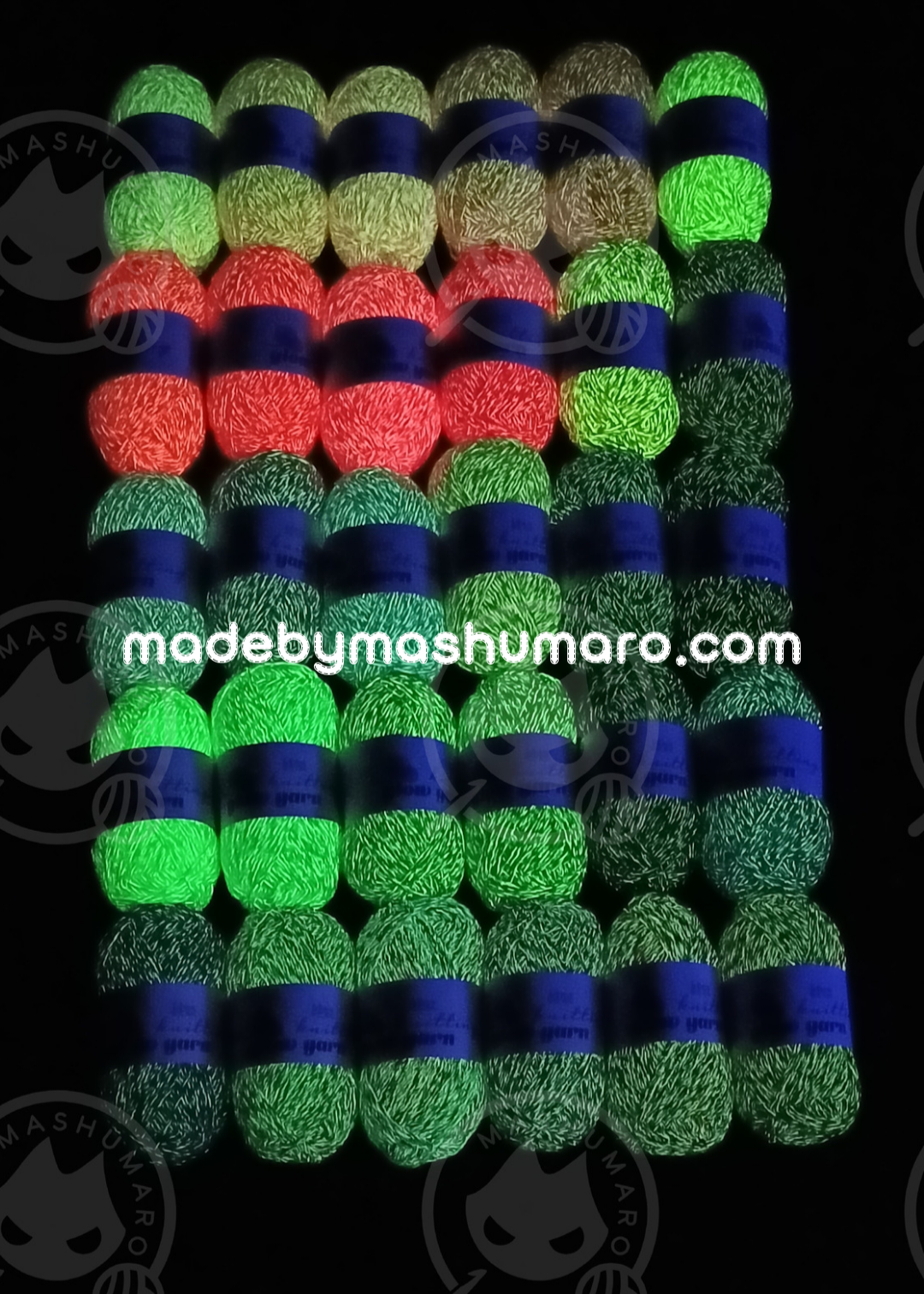 Glow In The Dark Yarn - SPARKLE