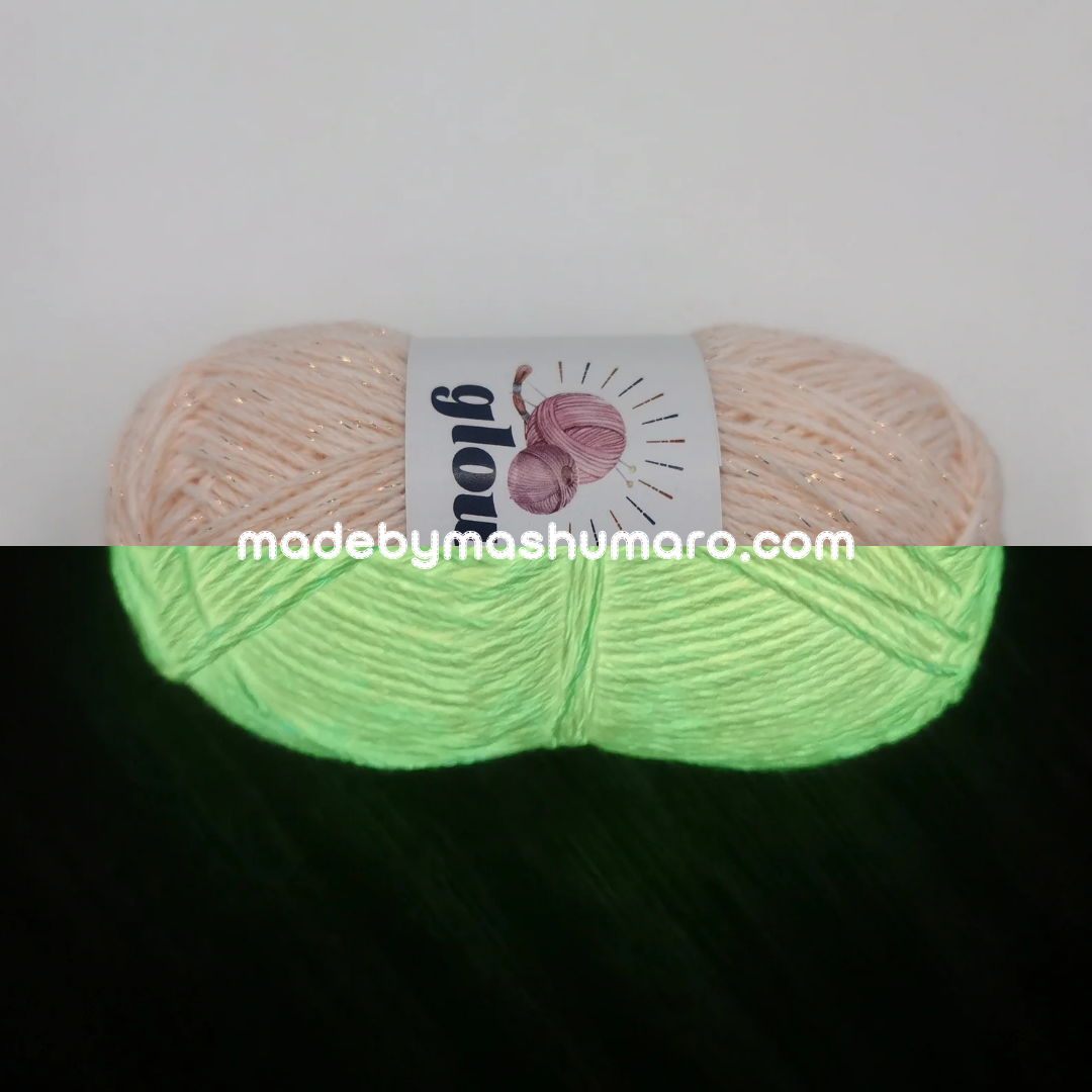 Glow In The Dark Yarn - Acrylic 8 – madebymashumaro