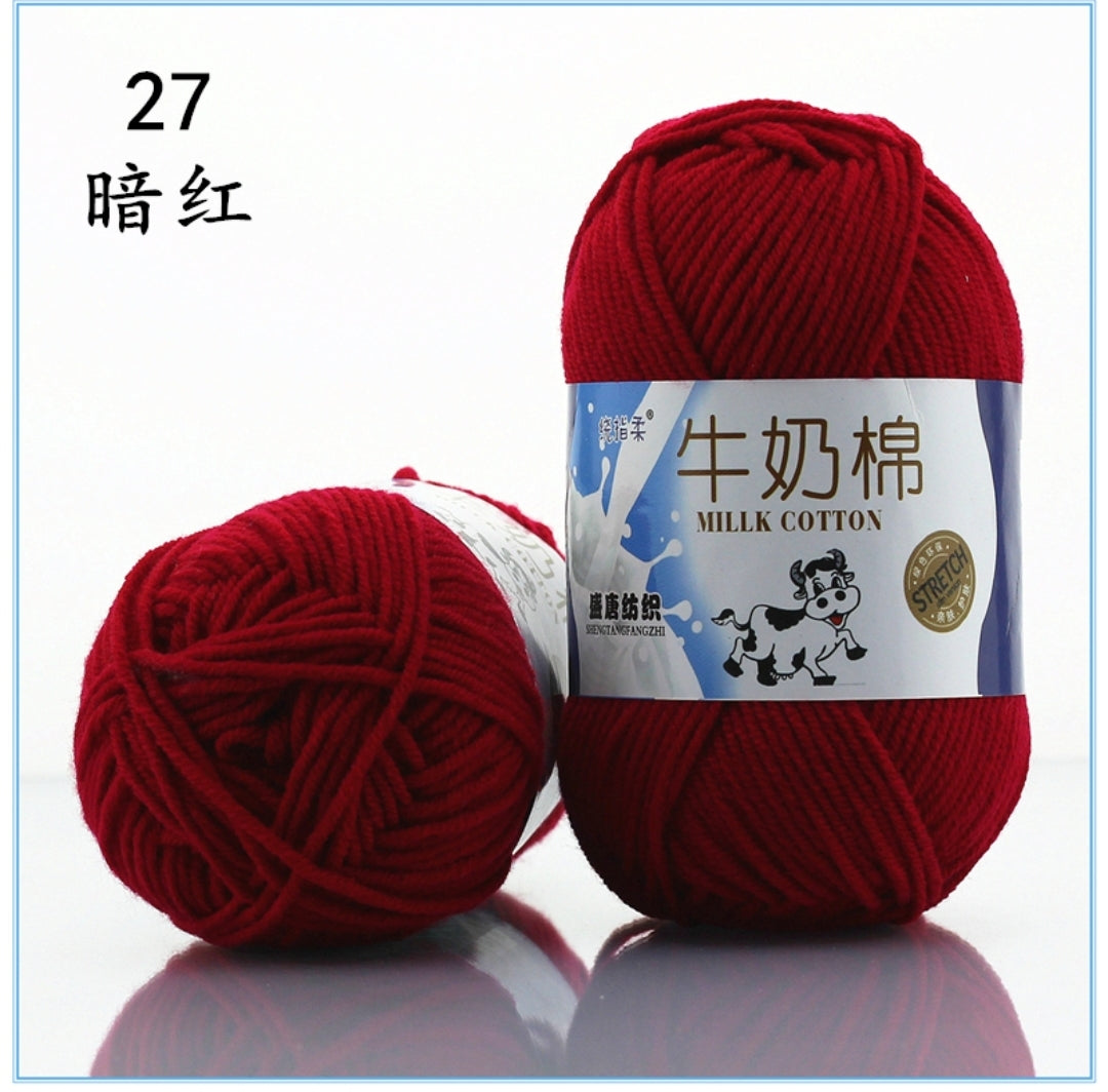 Milk Cotton Yarn 5-ply – Made By Mashumaro Amigurumi